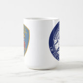 Mug Sceau de la ville de Buffalo - Incendie de Buffalo (Centre)