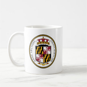 Mug Sceau du comté d'Anne Arundel, MD