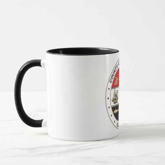 Mug Sceau du comté de Los Angeles (Gauche)
