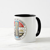 Mug Sceau du comté de Los Angeles (Devant droit)
