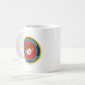 Mug Sceau du Corps des Marines - plat (Devant gauche)