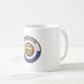 Mug Sceau du drapeau de l'État du Minnesota (Devant droit)