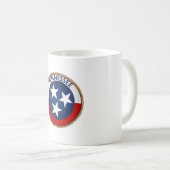 Mug Sceau du drapeau de l'État du Tennessee (Devant droit)