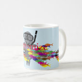 Mug Sceau gris Thunder_Cove (Devant droit)