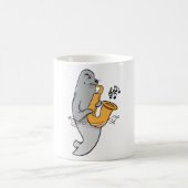 Mug Sceau Jouer Le Saxophone (Centre)