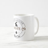 Mug Sceau officiel de la compagnie de chocolat Bunny d (Devant droit)