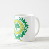 Mug Sceau Raleigh, Caroline du Nord (Devant droit)