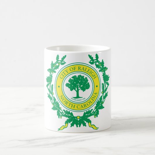 Mug Sceau Raleigh, Caroline du Nord (Centre)