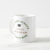 Mug Scénario de célébration de fin d'études secondaire (Devant gauche)