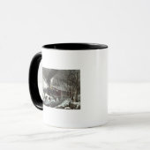 Mug Scène américaine de chemin de fer, 1871 (Devant gauche)