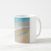 Mug scène amoureux de la plage de Key West (Devant droit)