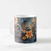 Mug Scène ancienne aux fleurs (Devant gauche)