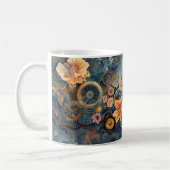 Mug Scène ancienne aux fleurs (Gauche)