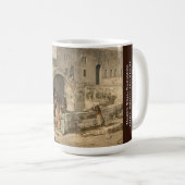 Mug Scène biblique du puits de Marie (Devant droit)