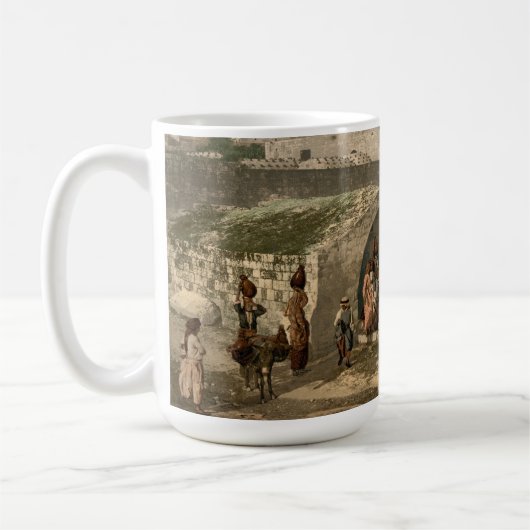 Mug Scène biblique du puits de Marie (Gauche)