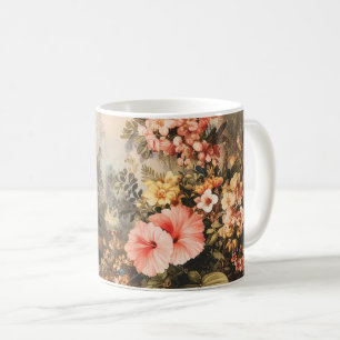 Mug Scène botanique vintage avec palmiers