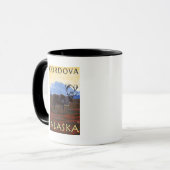 Mug Scène Caribou - Cordova, Alaska (Devant gauche)