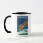 Mug Scène ConnecticutCuttlefish (Gauche)