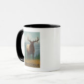 Mug Scène ConnecticutElk (Devant gauche)