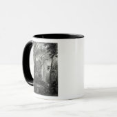 Mug Scène dans une forêt brésilienne gravée par (Devant gauche)