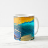 Mug Scène De Bateau (Devant droit)