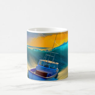 Mug Scène De Bateau