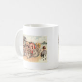 Mug Scène de course de bicyclette (Devant gauche)