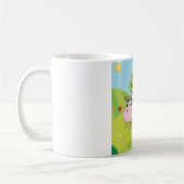 Mug Scène de ferme avec vache et veau (Gauche)