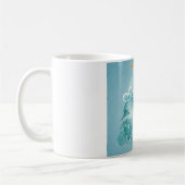 Mug Scène de forêt des Fêtes personnalisable (Gauche)