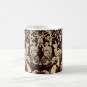Mug scène de foule des années 1920 (Centre)