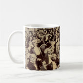 Mug scène de foule des années 1920 (Gauche)