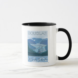 Mug Scène de glacier - Douglas, Alaska