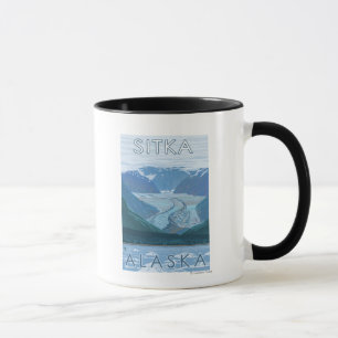 Mug Scène de glacier - Sitka, Alaska