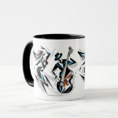 Mug Scène de Jazz Moderne (Devant gauche)