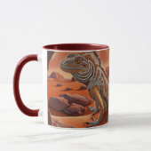 Mug Scène de la faune australienne Iguana Lizard (Gauche)
