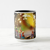 Mug Scène de la Nativité Crib Vierge Marie Enfant Jésu (Centre)