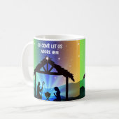 Mug Scène de la Nativité de Noël (Devant gauche)