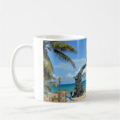 Mug Scène de la statue de Playa del Carmen Yucatan Mex (Gauche)