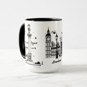 Mug Scène de Londres (Devant gauche)
