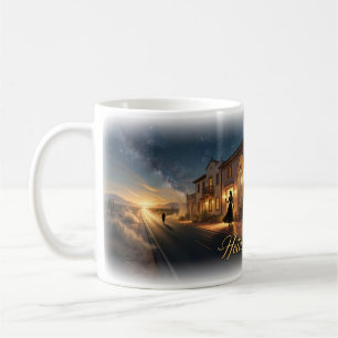 Mug Scène de Mystère de l'Hôtel Desert Mirage Nigh
