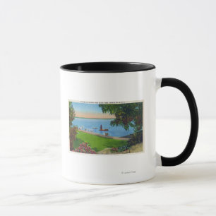 Mug Scène de natation au Parc d'État du lac Cayuga
