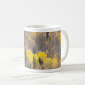 Mug Scène de nature avec feuillage d'automne aux tons (Devant droit)