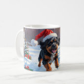 Mug Scène de Noël des Bouviers des Flandres (Devant gauche)