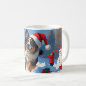 Mug Scène de Noël du berger belge (Devant droit)