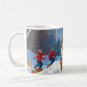 Mug Scène de Noël du berger belge (Gauche)