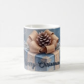 Mug Scène de Noël magique de cadeau d'hiver (Centre)