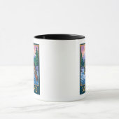 Mug Scène de pêcheurs du MaineAngler (Centre)