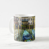 Mug Scène de peinture de gondole à Venise (Devant gauche)