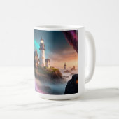 Mug Scène de phare magique (Devant droit)