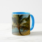 Mug Scène de plage (Devant droit)